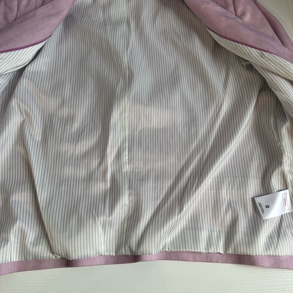 Express Women's Lavender Blazer - Picture 7 of 9